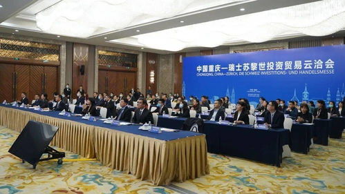 30余对中外企业云洽谈 重庆 苏黎世投资贸易云洽会开幕